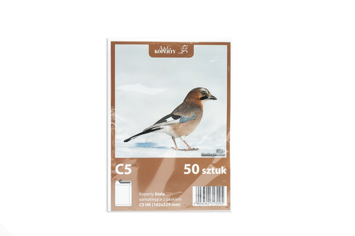 Koperta C5/50szt. HK biała